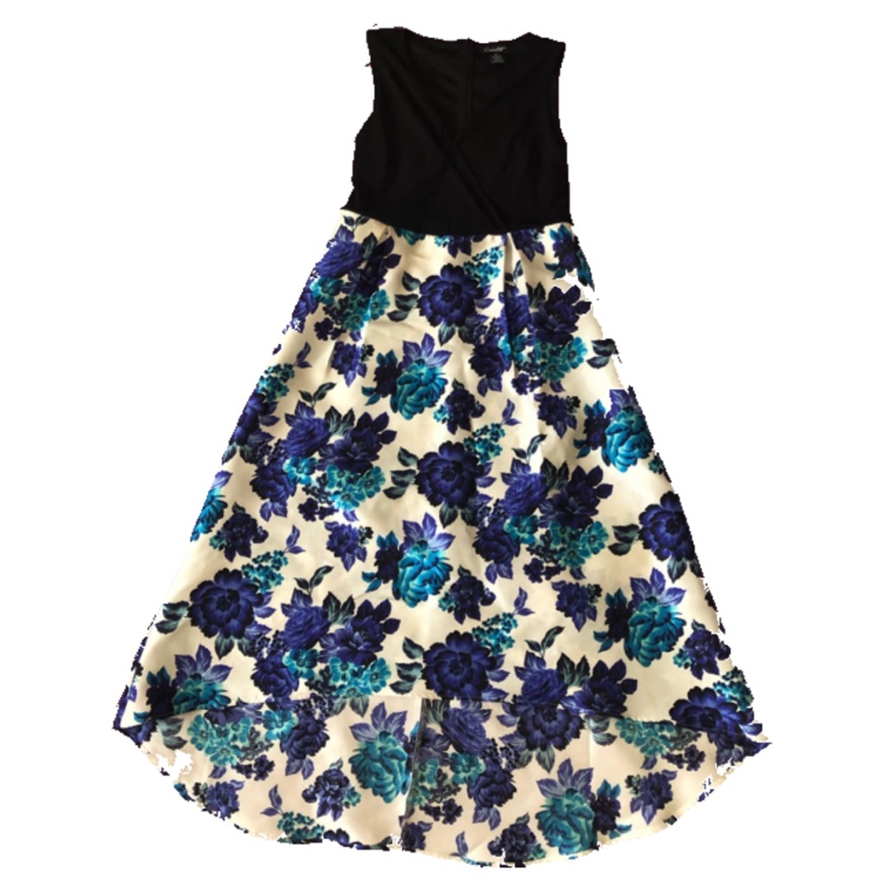 High Low Floral Dress